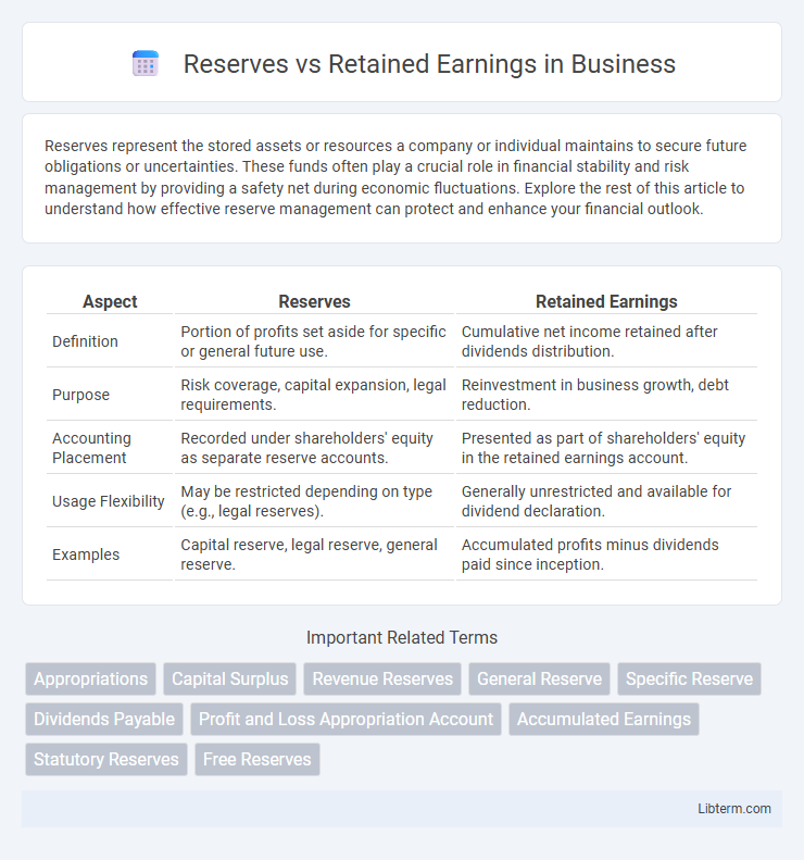 Retained Earnings vs Reserves in Business - What is The Difference?