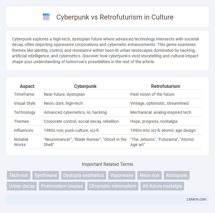 Retrofuturism vs Cyberpunk in Culture - What is The Difference?