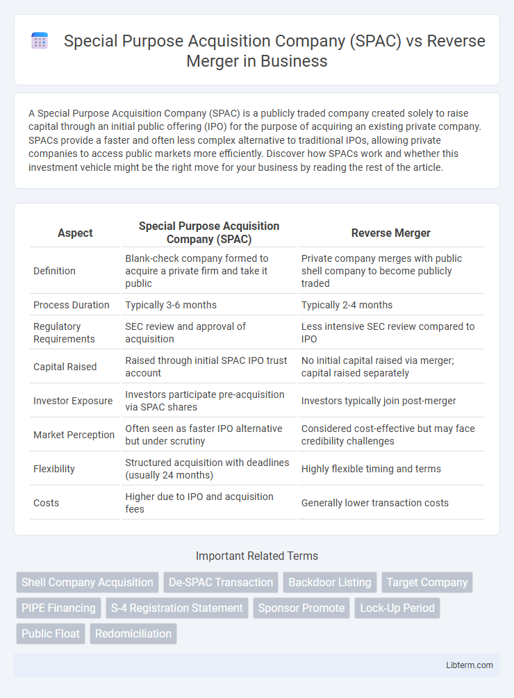 Reverse Merger vs Special Purpose Acquisition Company (SPAC) in Business - What is The Difference?