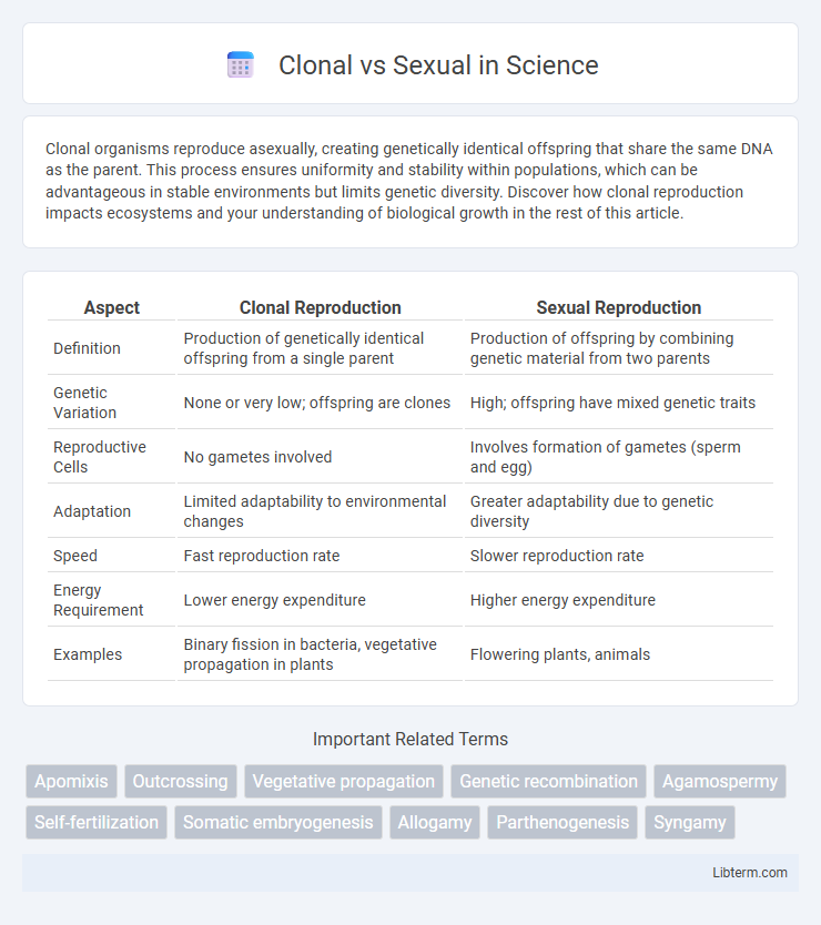 Sexual vs Clonal in Science - What is The Difference?