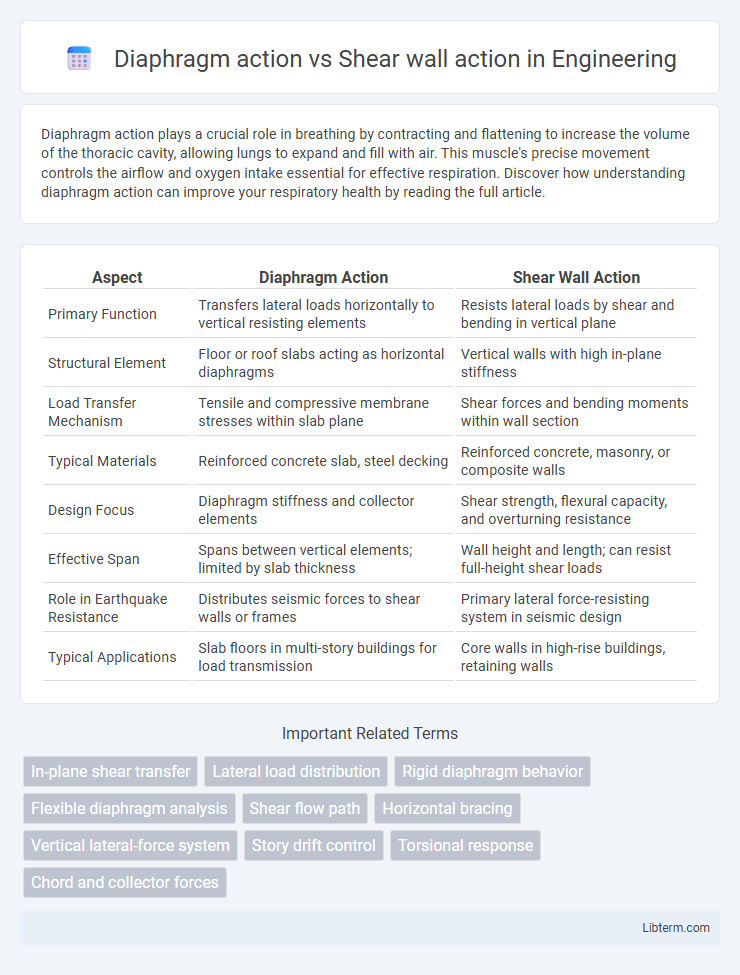 Shear wall action vs Diaphragm action in Engineering - What is The Difference?