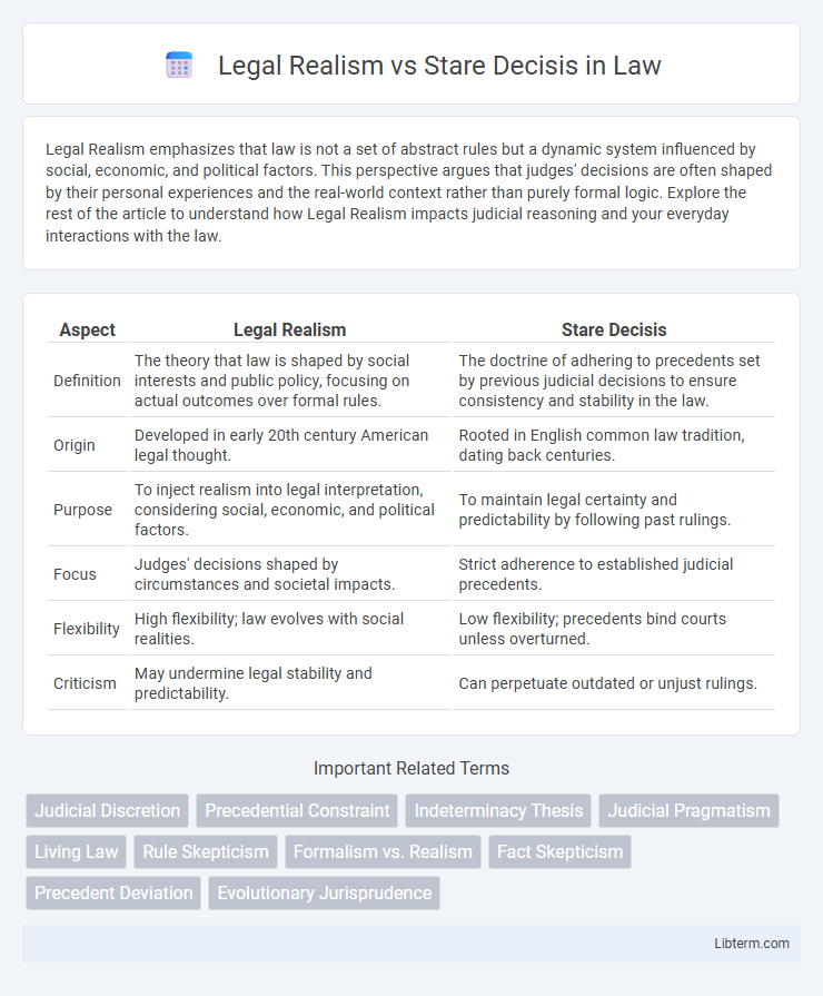 Stare Decisis vs Legal Realism in Law - What is The Difference?