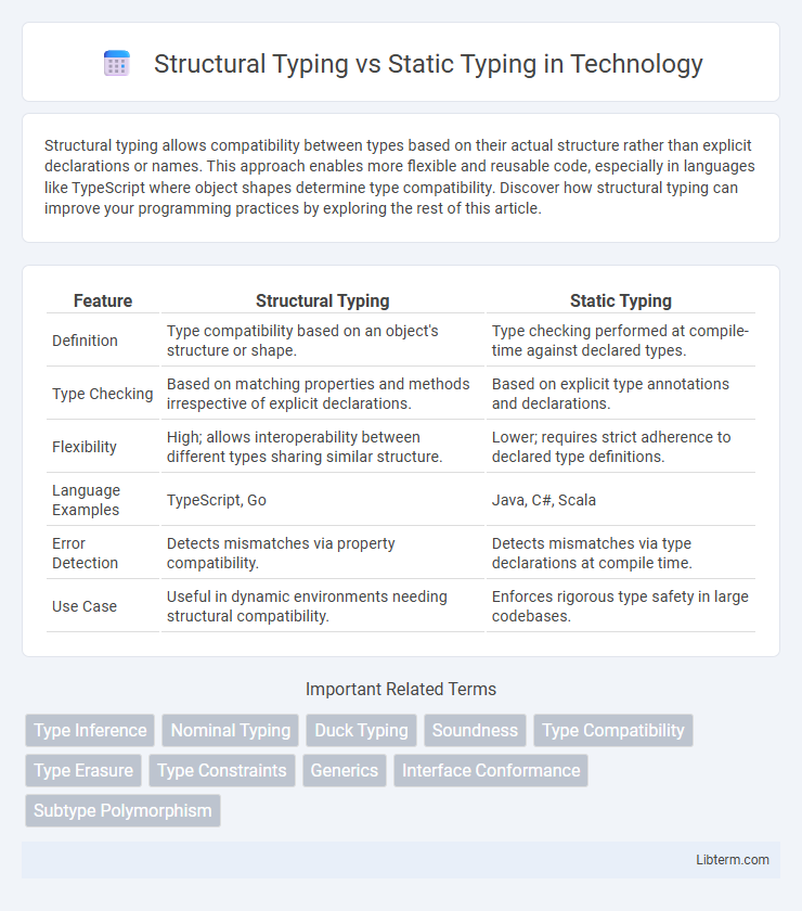 Static Typing vs Structural Typing in Technology - What is The Difference?