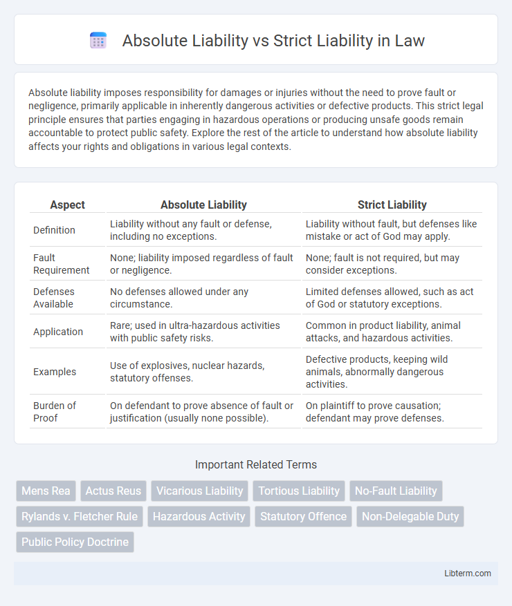 Strict Liability vs Absolute Liability in Law - What is The Difference?