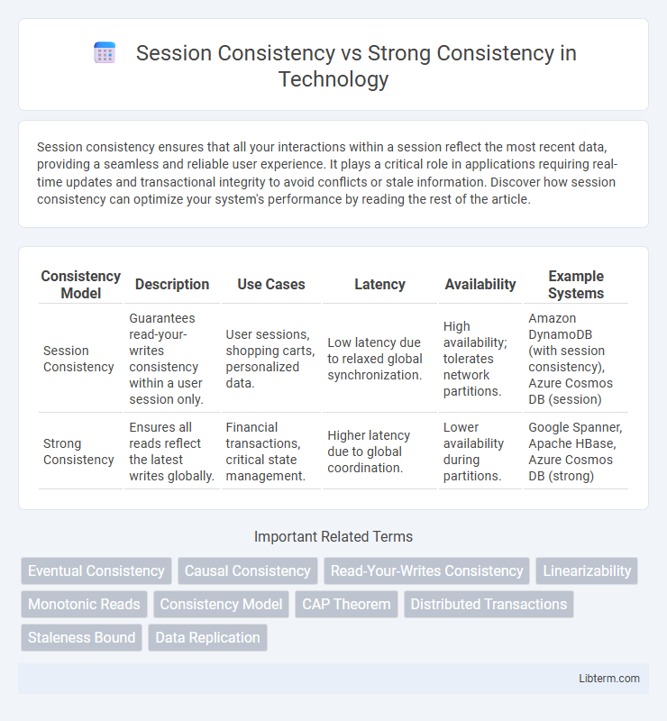 Strong Consistency vs Session Consistency in Technology - What is The Difference?