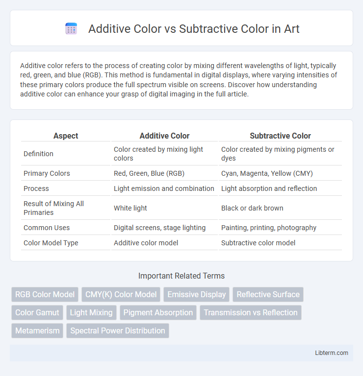 Subtractive Color vs Additive Color in Art - What is The Difference?