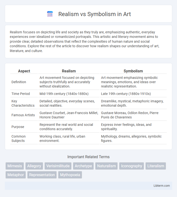 Symbolism vs Realism in Art - What is The Difference?