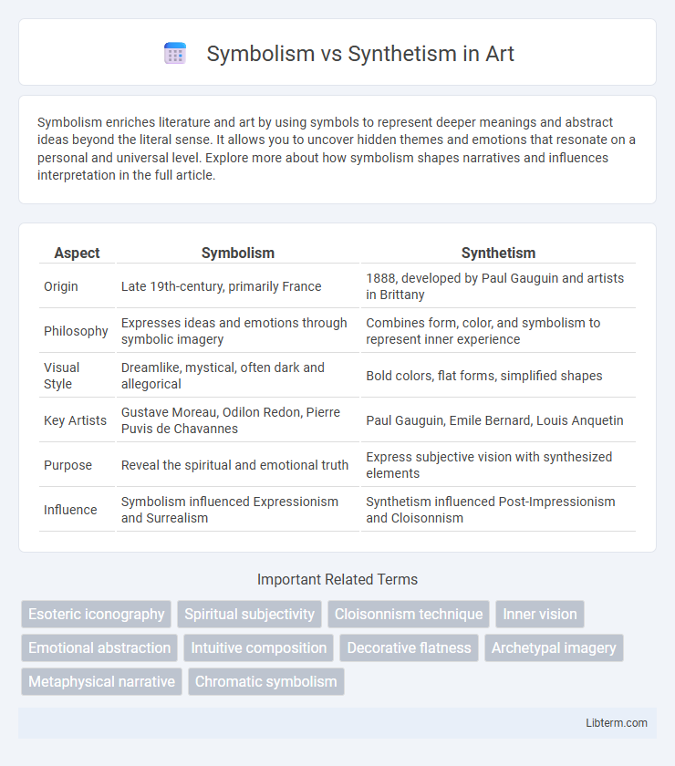 Synthetism vs Symbolism in Art - What is The Difference?