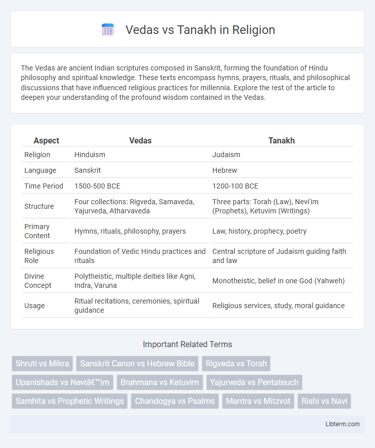 Tanakh vs Vedas in Religion - What is The Difference?