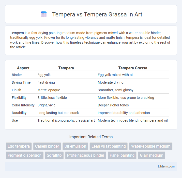 Tempera Grassa vs Tempera in Art - What is The Difference?