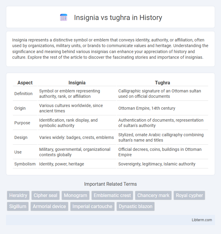 tughra vs Insignia in History - What is The Difference?