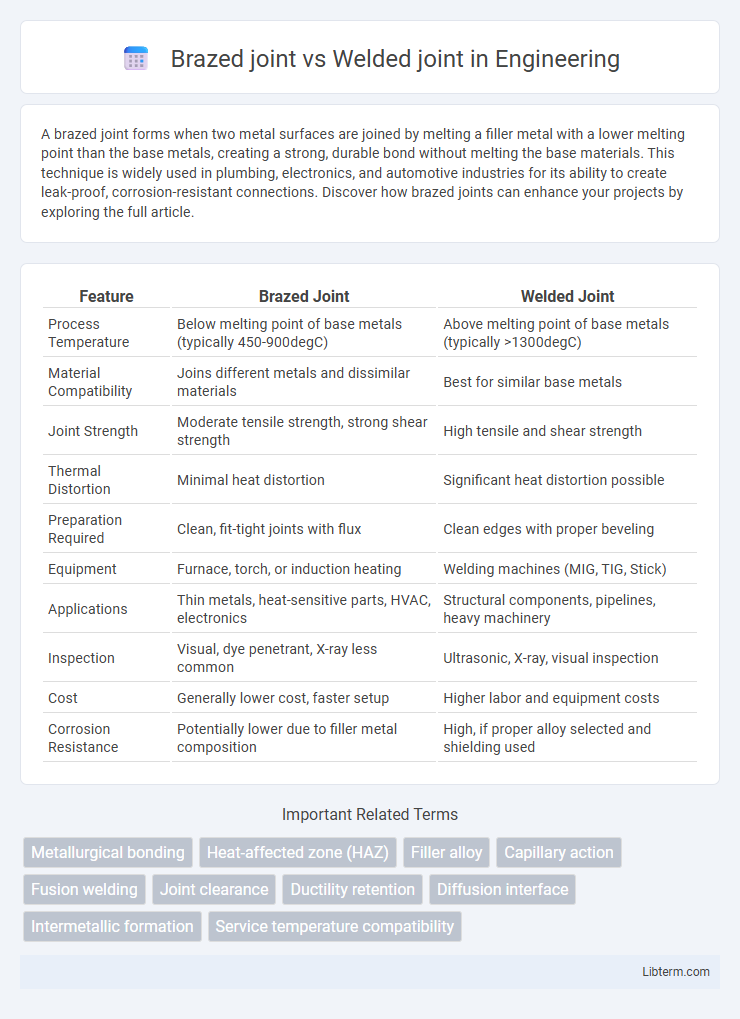 Welded joint vs Brazed joint in Engineering - What is The Difference?