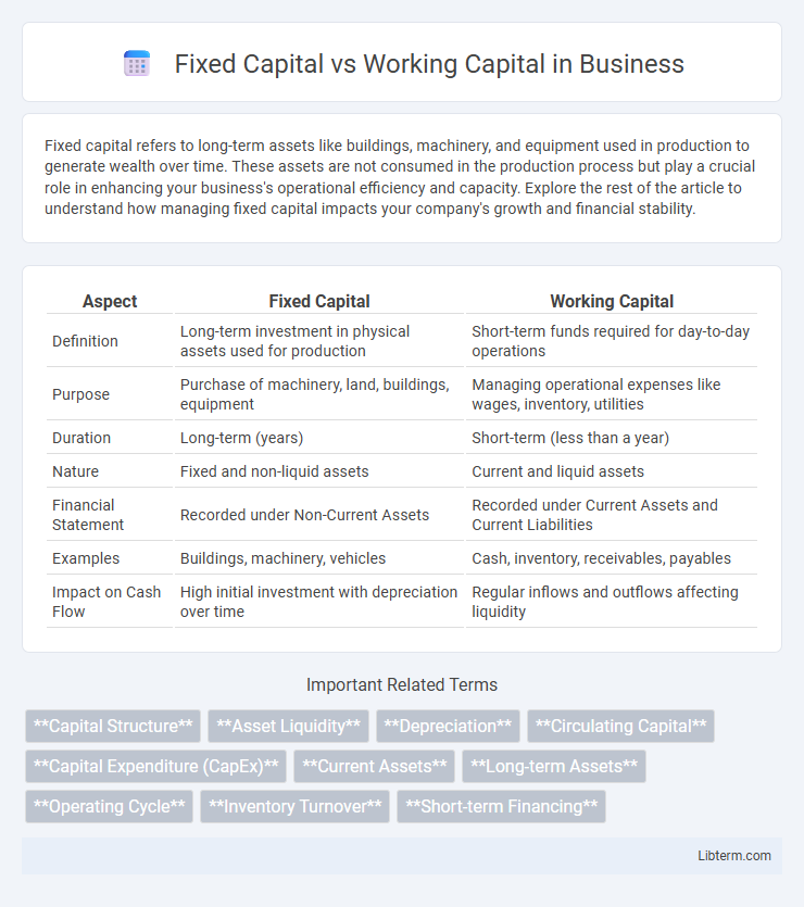 Working Capital vs Fixed Capital in Business - What is The Difference?