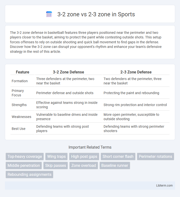 2-3 zone vs 3-2 zone in Sports - What is The Difference?