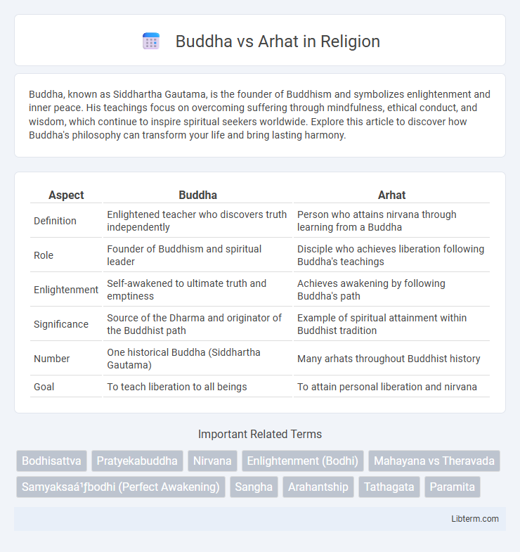 Arhat vs Buddha in Religion - What is The Difference?