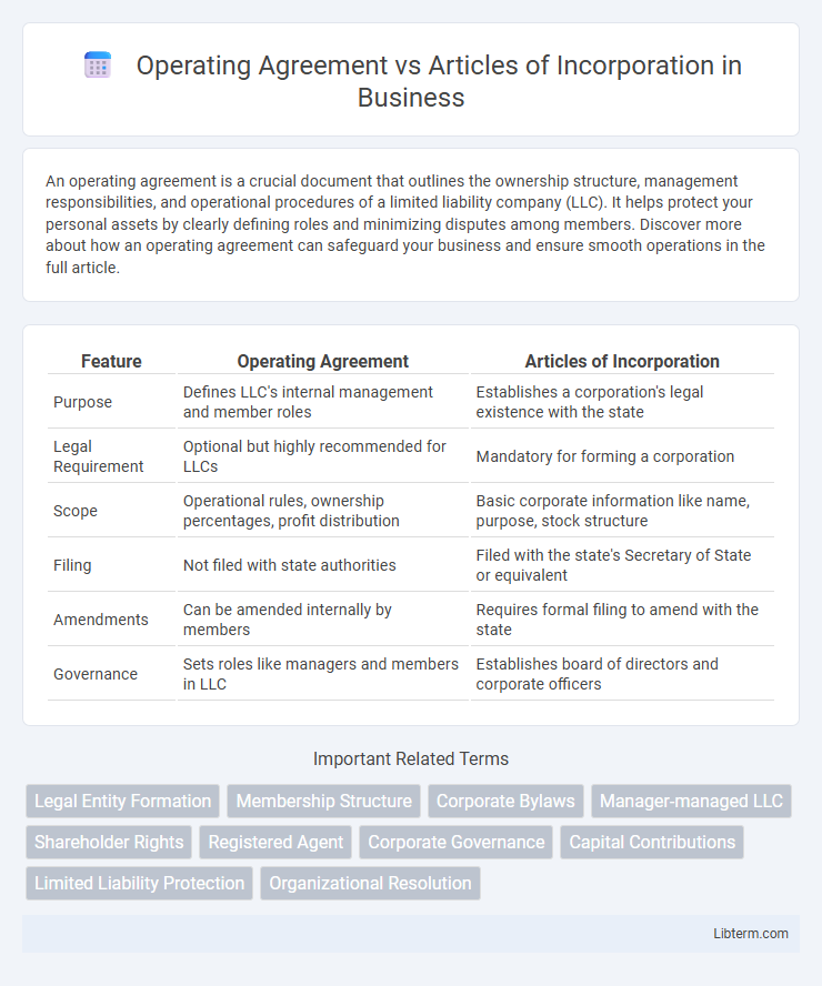 Articles of Incorporation vs Operating Agreement in Business - What is The Difference?