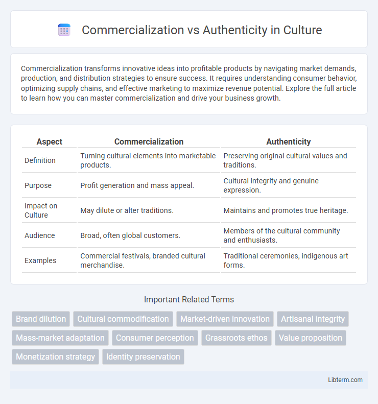 Authenticity vs Commercialization in Culture - What is The Difference?