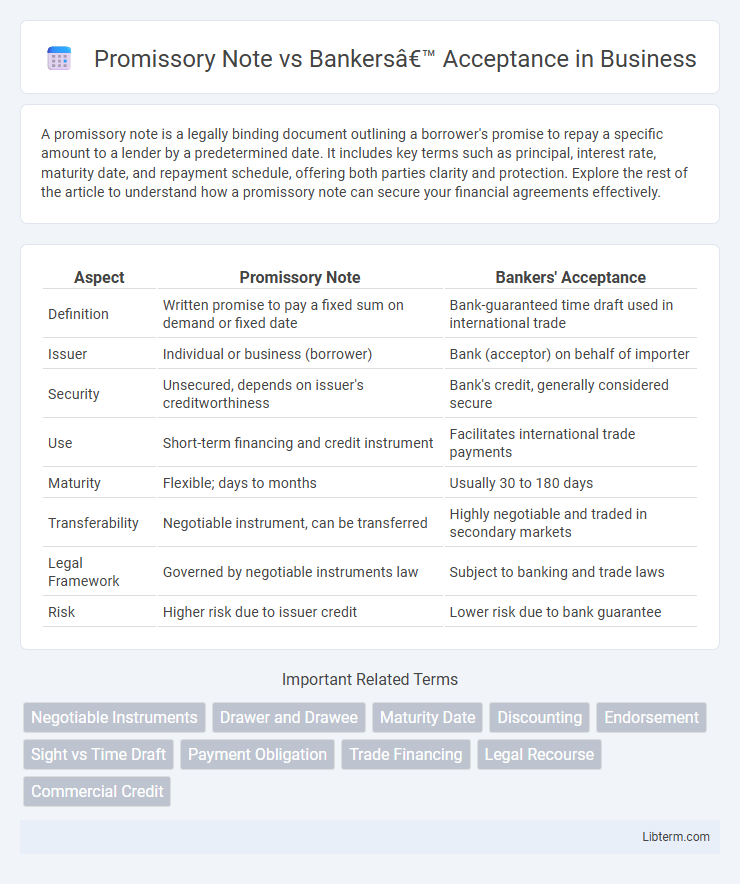 Bankers’ Acceptance vs Promissory Note in Business - What is The Difference?