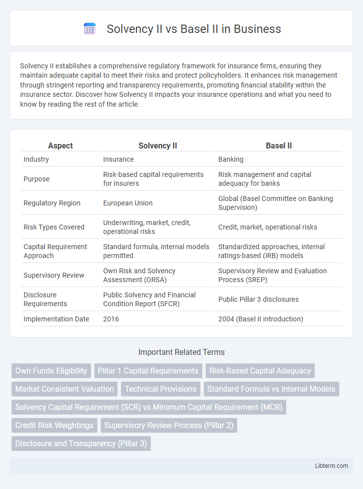 Basel II vs Solvency II in Business - What is The Difference?