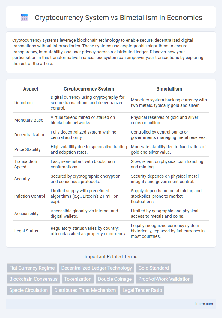 Bimetallism vs Cryptocurrency System in Economics - What is The Difference?