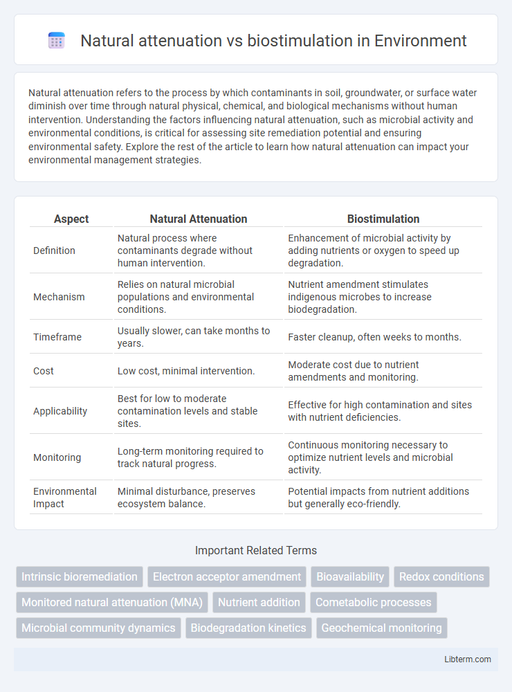 biostimulation vs Natural attenuation in Environment - What is The Difference?
