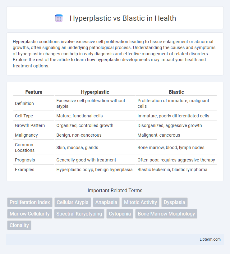 Blastic vs Hyperplastic in Health - What is The Difference?