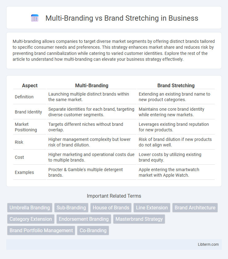 Brand Stretching vs Multi-Branding in Business - What is The Difference?