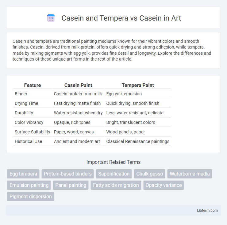 Casein vs Casein and Tempera in Art - What is The Difference?