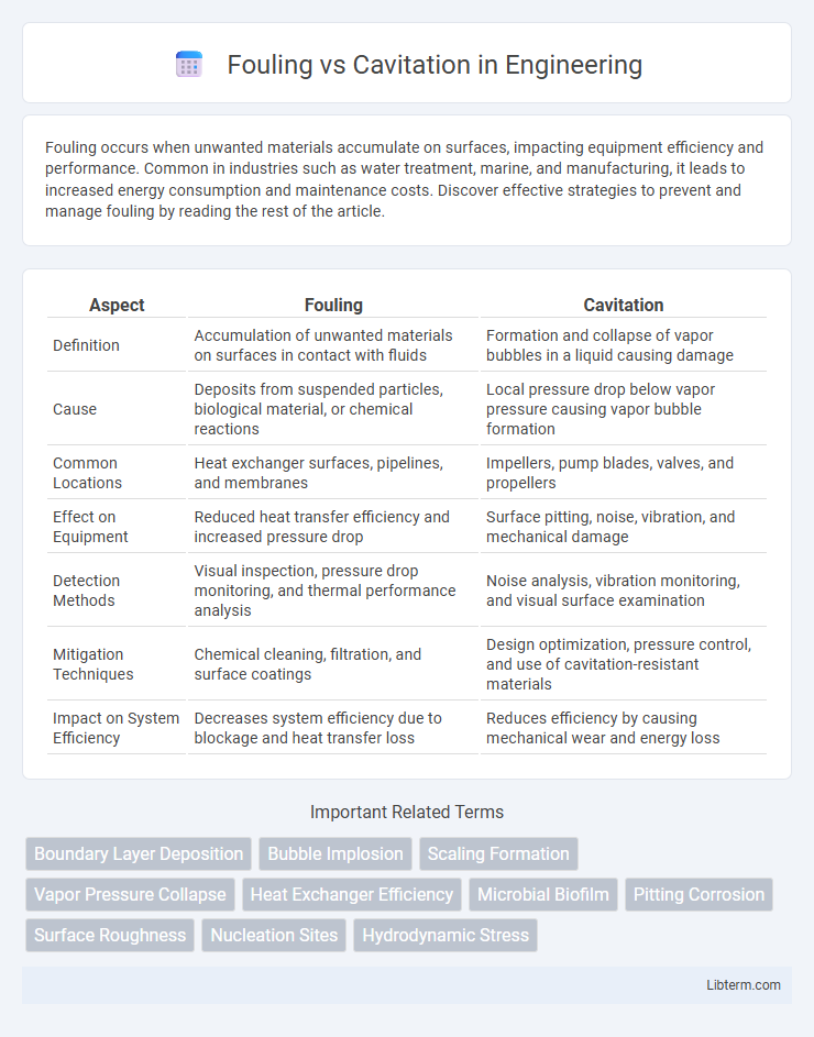 Cavitation vs Fouling in Engineering - What is The Difference?