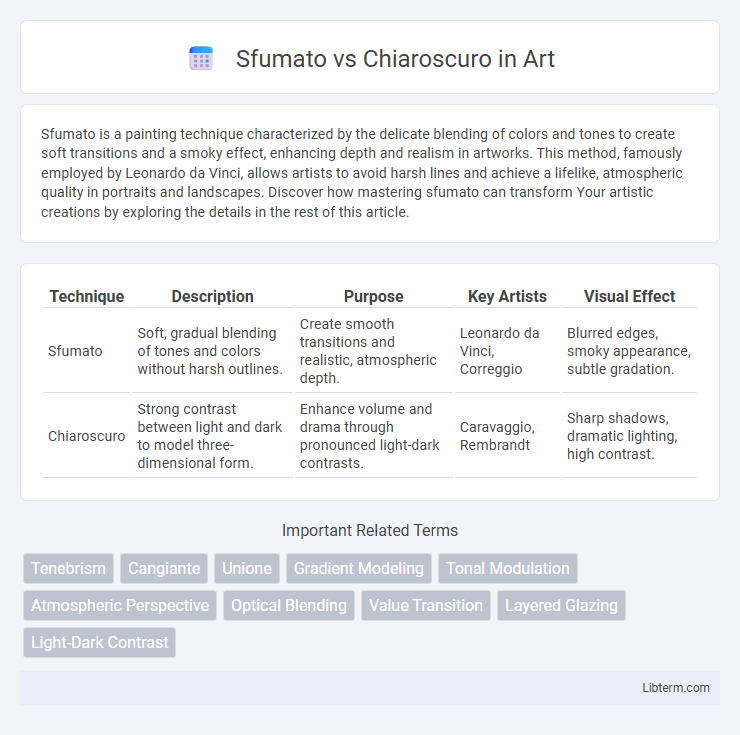 Chiaroscuro vs Sfumato in Art - What is The Difference?