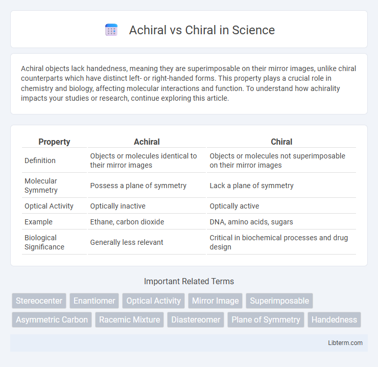 Chiral vs Achiral in Science - What is The Difference?