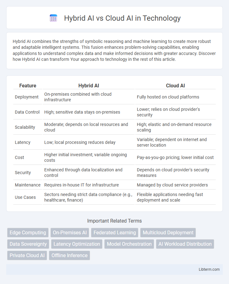 Cloud AI vs Hybrid AI in Technology - What is The Difference?