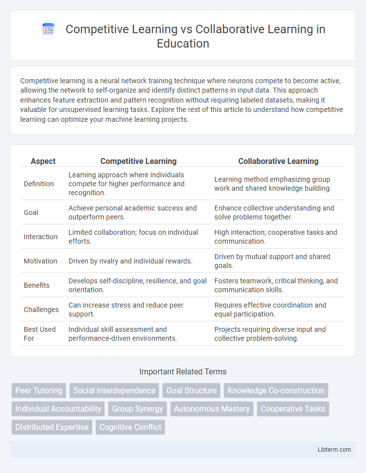 Collaborative Learning vs Competitive Learning in Education - What is The Difference?