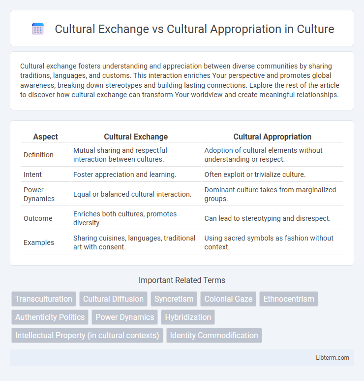 Cultural Appropriation vs Cultural Exchange in Culture - What is The Difference?