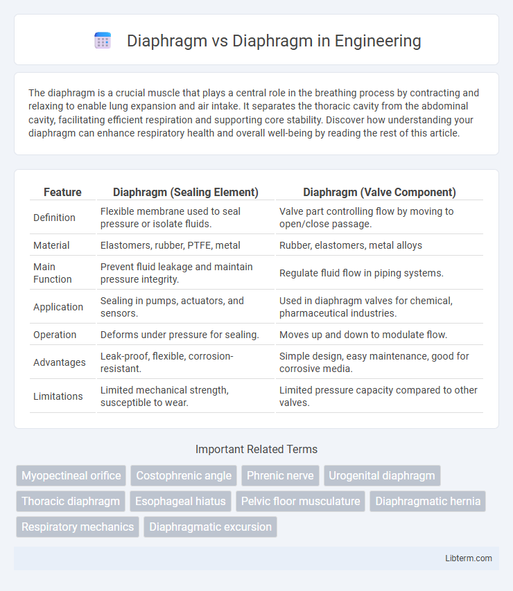 Diaphragm vs Diaphragm in Engineering - What is The Difference?