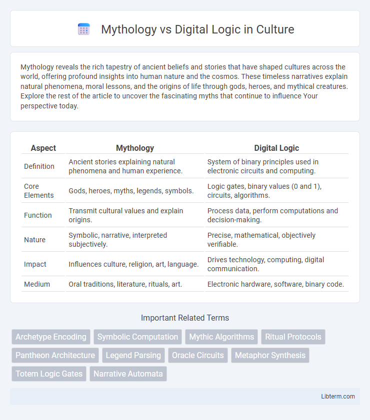 Digital Logic vs Mythology in Culture - What is The Difference?