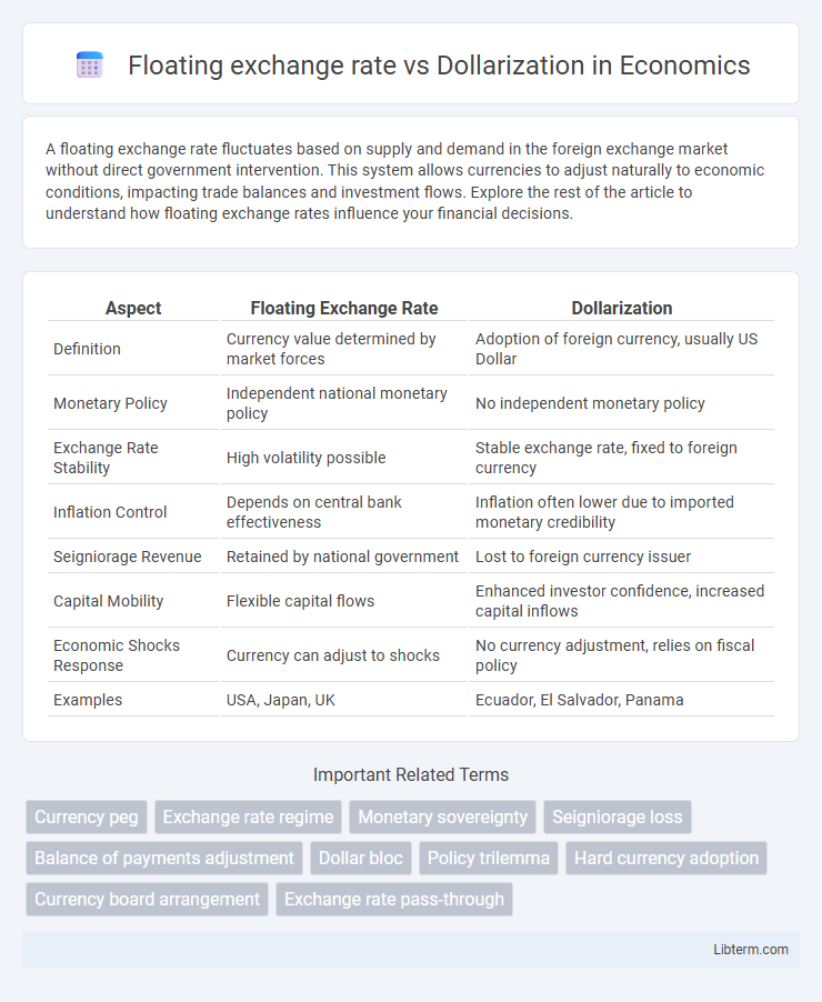 Dollarization vs Floating exchange rate in Economics - What is The Difference?