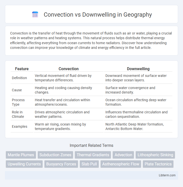 Downwelling vs Convection in Geography - What is The Difference?
