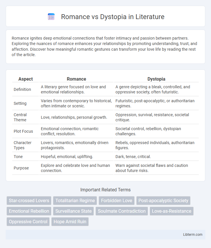 Dystopia vs Romance in Literature - What is The Difference?