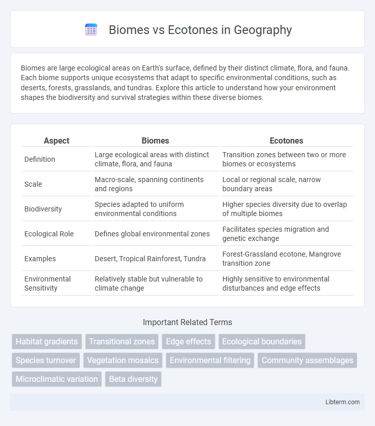 Ecotones vs Biomes in Geography - What is The Difference?