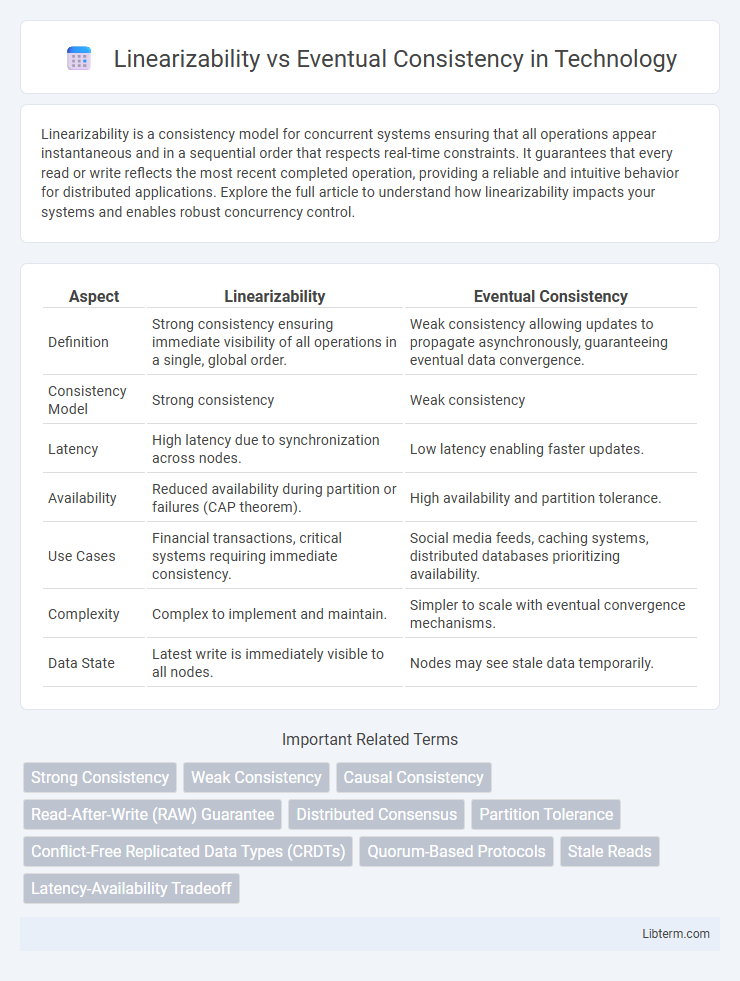 Eventual Consistency vs Linearizability in Technology - What is The Difference?