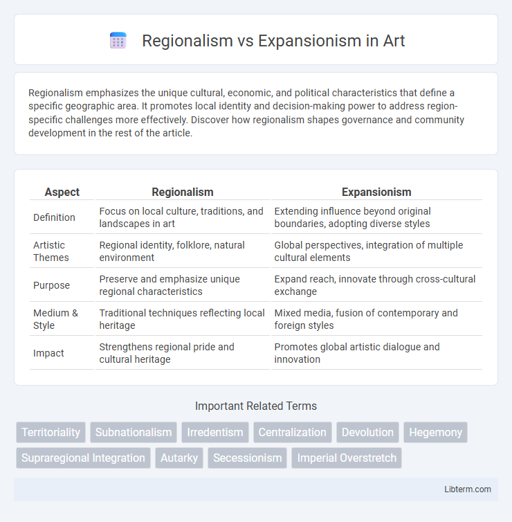 Expansionism vs Regionalism in Art - What is The Difference?