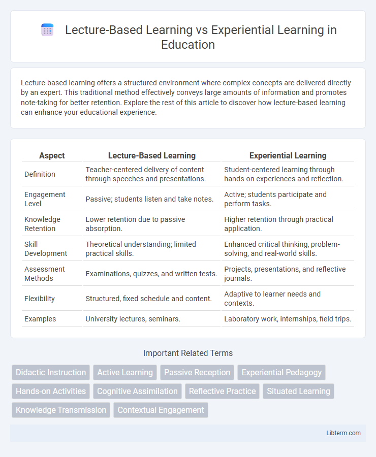 Experiential Learning vs Lecture-Based Learning in Education - What is The Difference?