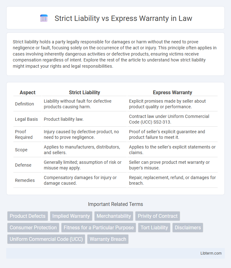 Express Warranty vs Strict Liability in Law - What is The Difference?