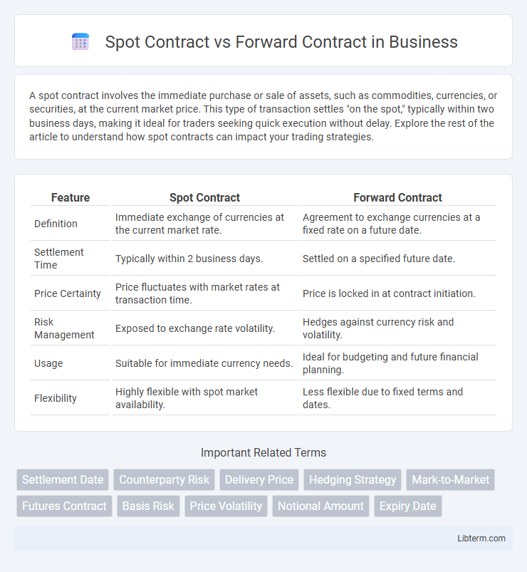 Forward Contract vs Spot Contract in Business - What is The Difference?