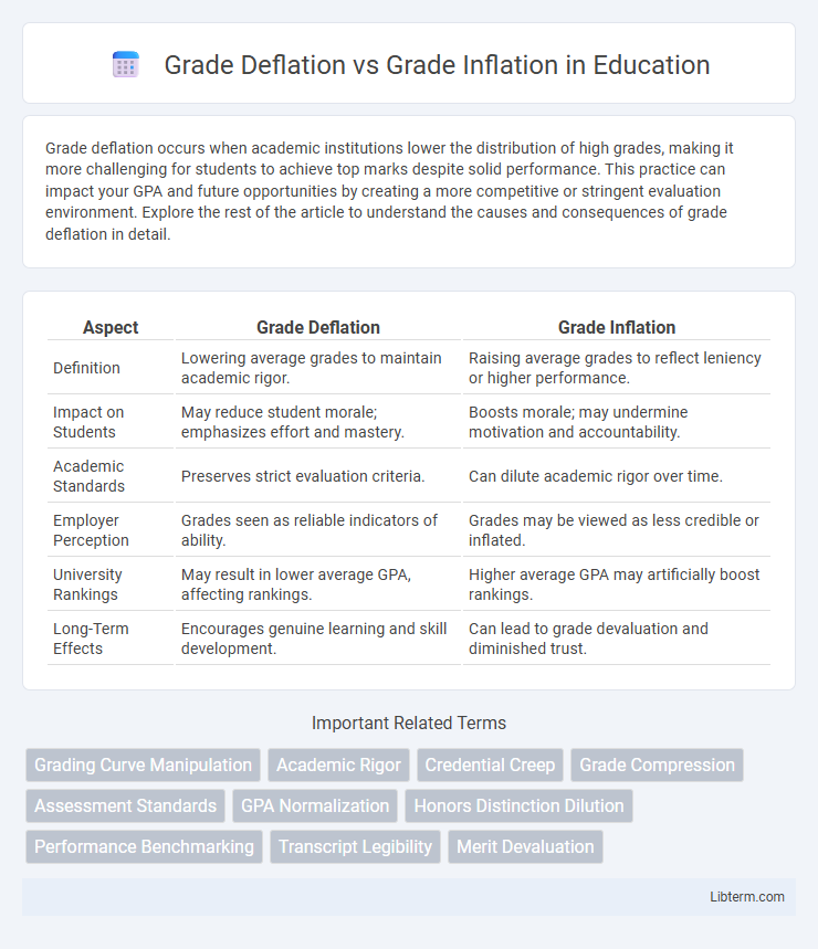 Grade Inflation vs Grade Deflation in Education - What is The Difference?