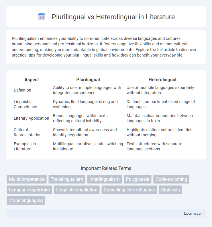 Heterolingual vs Plurilingual in Literature - What is The Difference?