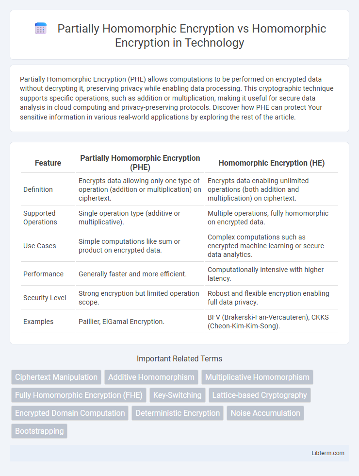 Homomorphic Encryption vs Partially Homomorphic Encryption in Technology - What is The Difference?