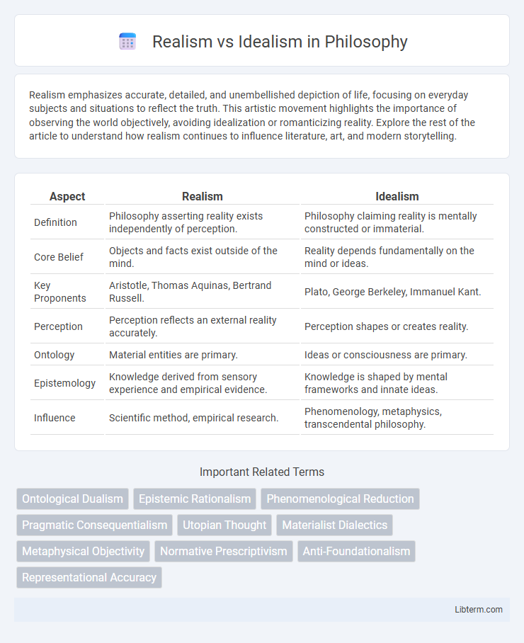 Idealism vs Realism in Philosophy - What is The Difference?