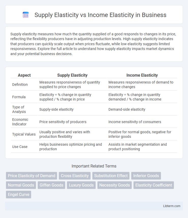 Income Elasticity vs Supply Elasticity in Business - What is The Difference?
